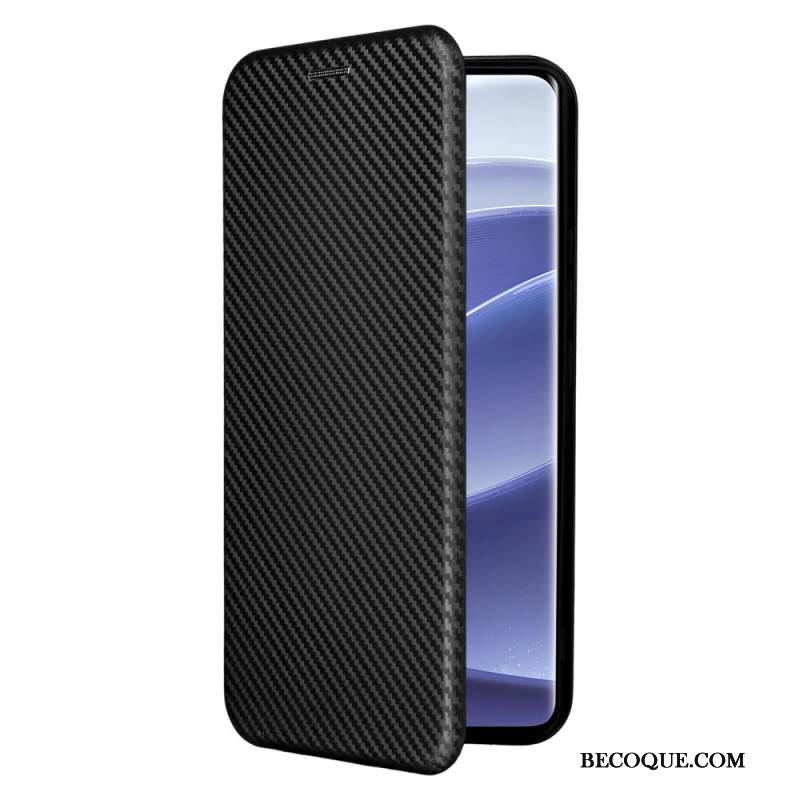 Nahkakotelo Xiaomi Redmi Note 14 Pro 4g Hiilikuitu