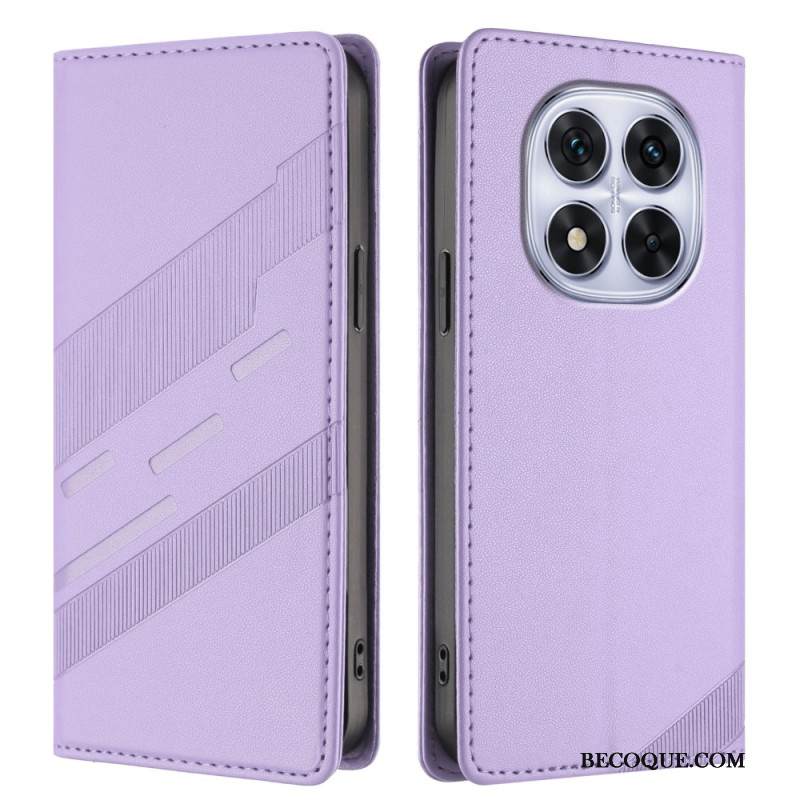 Nahkakotelo Xiaomi Redmi Note 14 Pro 4g Puhelinkuoret Punk-tyylinen