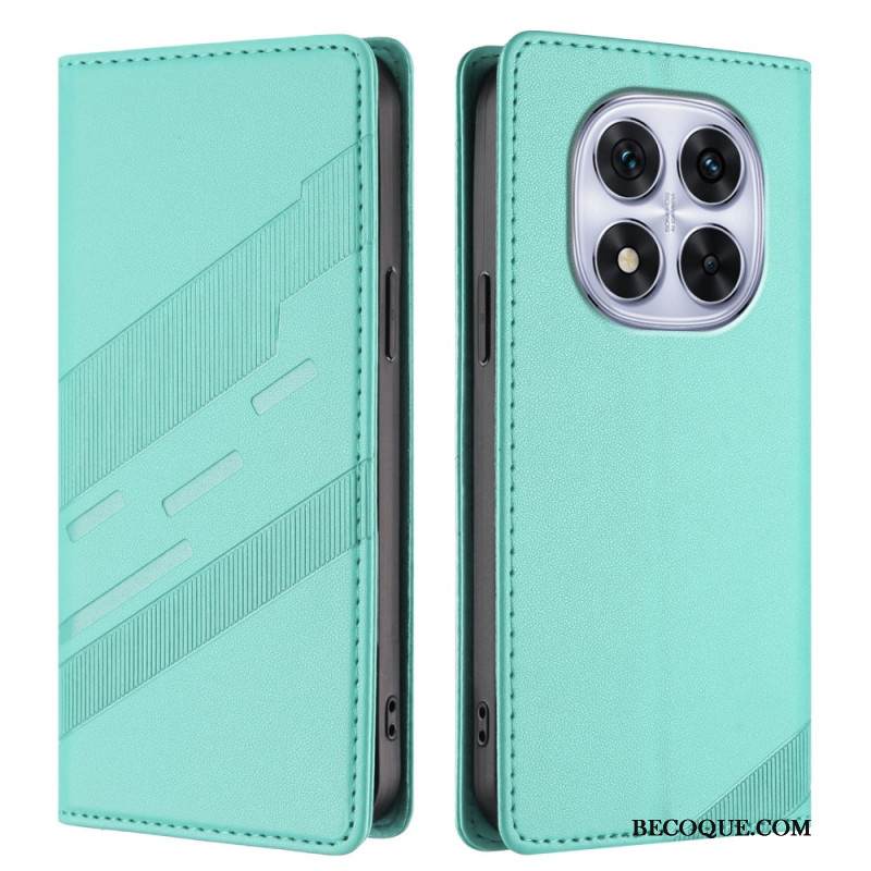 Nahkakotelo Xiaomi Redmi Note 14 Pro 4g Puhelinkuoret Punk-tyylinen