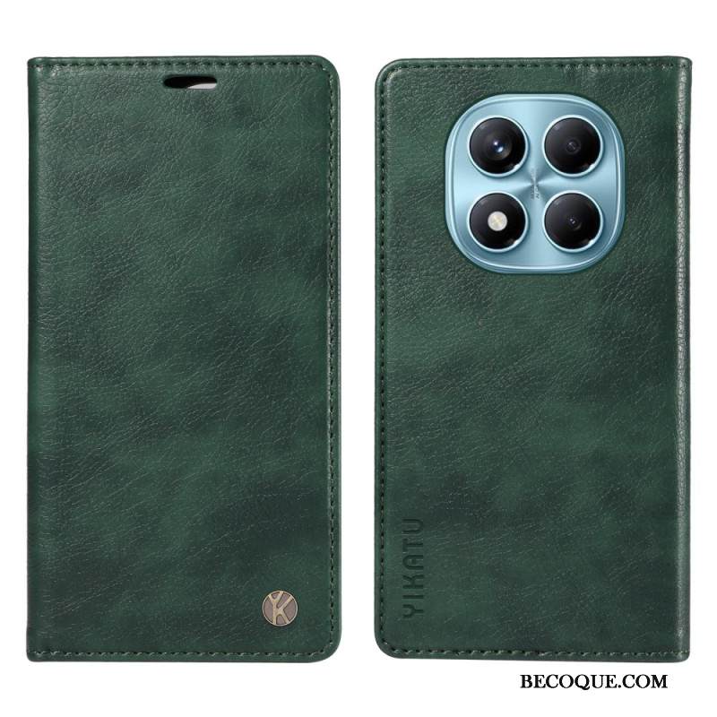 Nahkakotelo Xiaomi Redmi Note 14 Pro 4g Vintage Yikatu