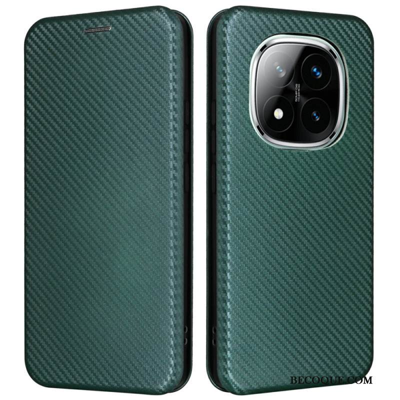 Nahkakotelo Xiaomi Redmi Note 14 Pro 5g Hiilikuitu