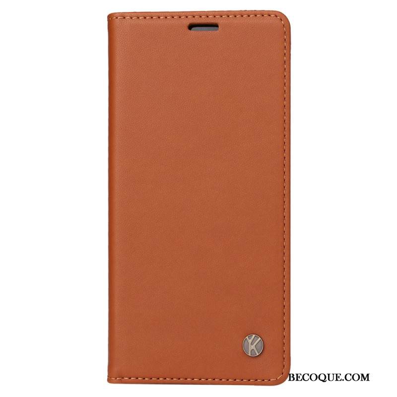 Nahkakotelo Xiaomi Redmi Note 14 Pro 5g Yikatu-keinonahka