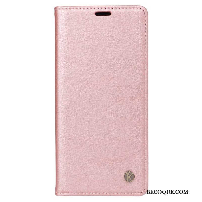 Nahkakotelo Xiaomi Redmi Note 14 Pro 5g Yikatu-keinonahka