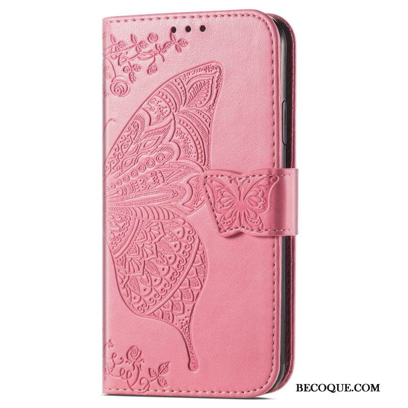 Nahkakotelo Xiaomi Redmi Note 14 Pro Plus 5g Barokkiperhonen