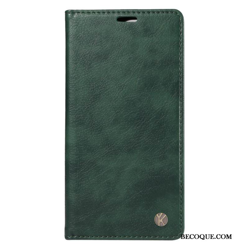 Nahkakotelo Xiaomi Redmi Note 14 Pro Plus 5g Vintage Ykatu Suojakuori