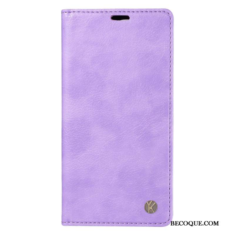 Nahkakotelo Xiaomi Redmi Note 14 Pro Plus 5g Vintage Ykatu Suojakuori