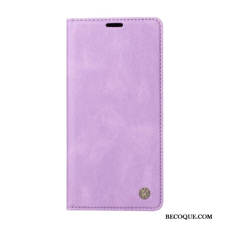 Nahkakotelo Xiaomi Redmi Note 15 5g Puhelinkuoret Yikatu Mokkanahkakuvio