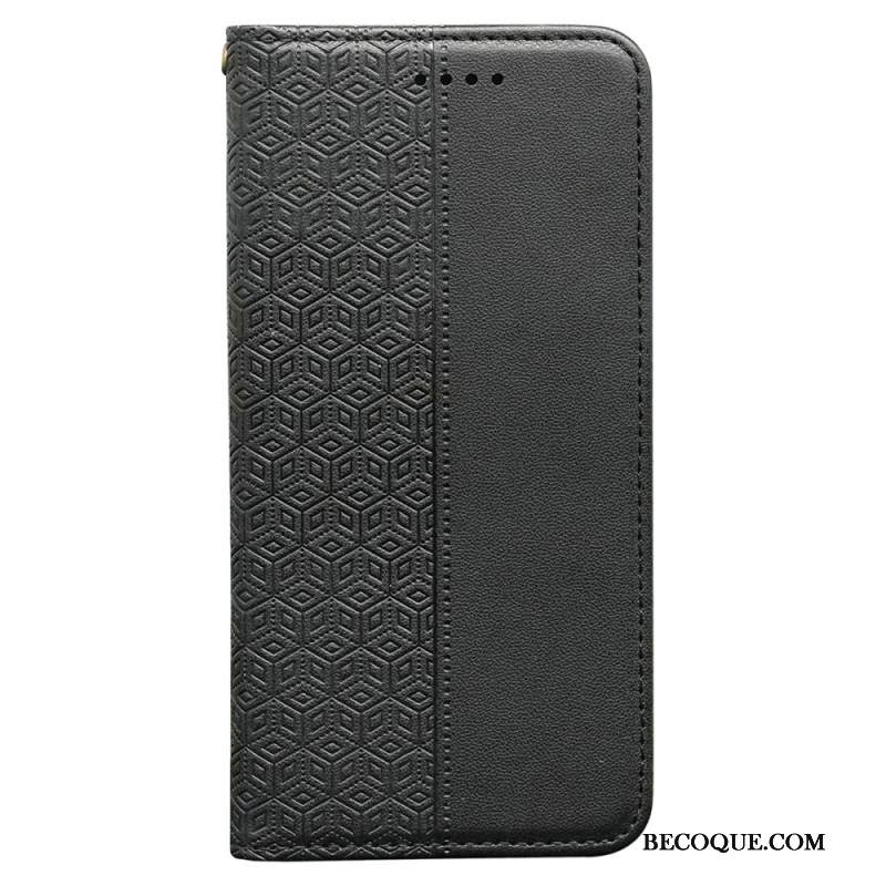 Nahkakotelo Xiaomi Redmi Note 15 Pro Plus 5g Läppäkansi Hihnareunuksella