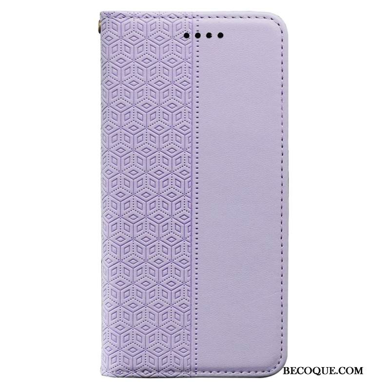 Nahkakotelo Xiaomi Redmi Note 15 Pro Plus 5g Läppäkansi Hihnareunuksella