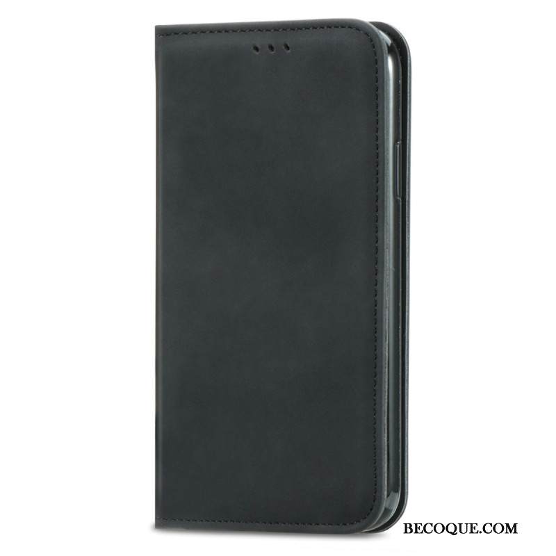 Nahkakotelo Xiaomi Redmi Note 15 Pro Plus 5g Mokkanahkaefekti Suojakuori