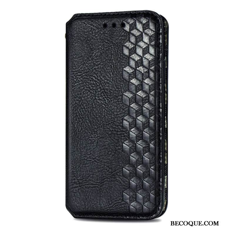 Nahkakotelo Xiaomi Redmi Note 15 Pro Plus 5g Timanttikuvio