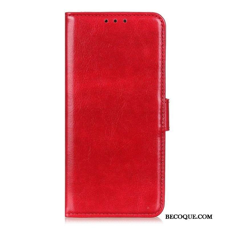 Nahkakotelo iPhone 15 Plus Keinotekoinen Lakanahka