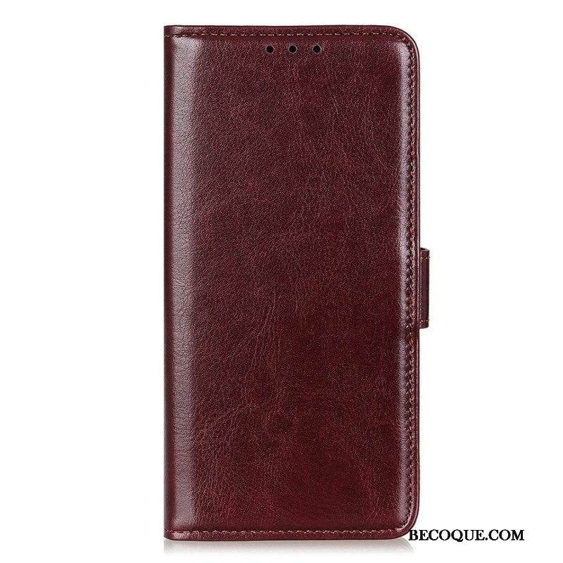 Nahkakotelo iPhone 15 Plus Keinotekoinen Lakanahka