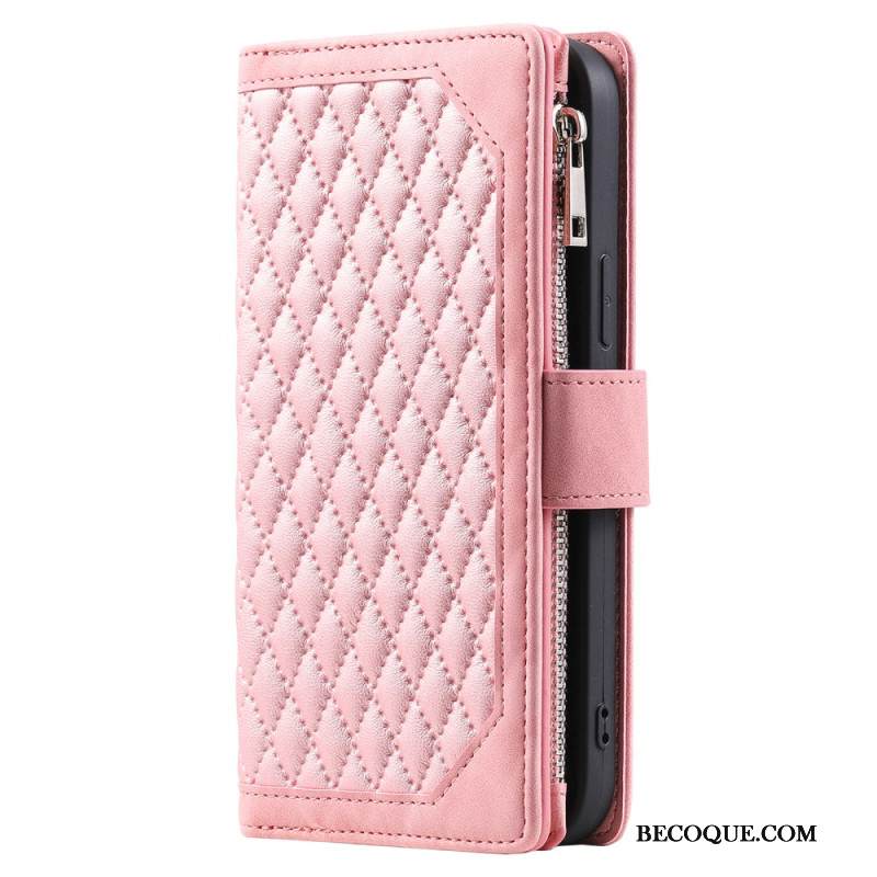 Nahkakotelo iPhone 16 Plus Tikattu Lompakko