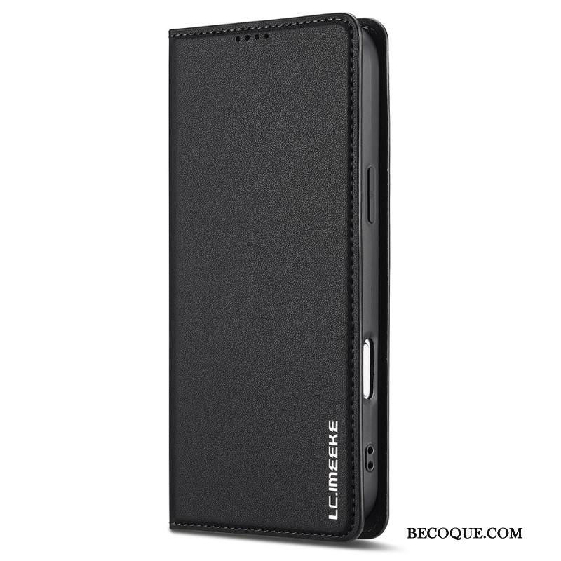 Nahkakotelo iPhone 17 Pro Klassinen Lc.imeeke Suojakuori