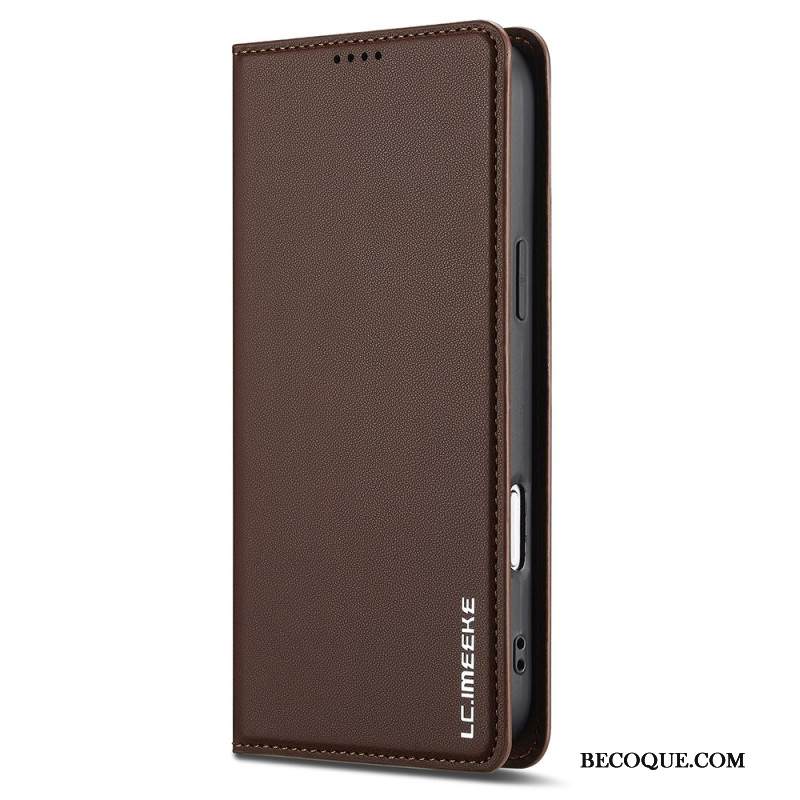 Nahkakotelo iPhone 17 Pro Klassinen Lc.imeeke Suojakuori