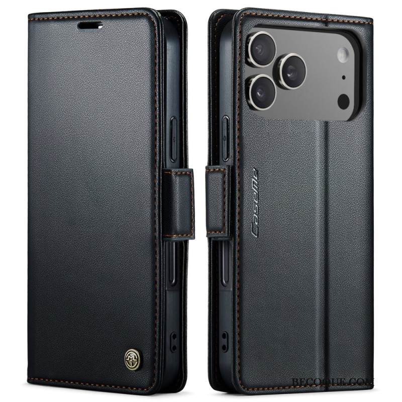 Nahkakotelo iPhone 17 Pro Max Caseme