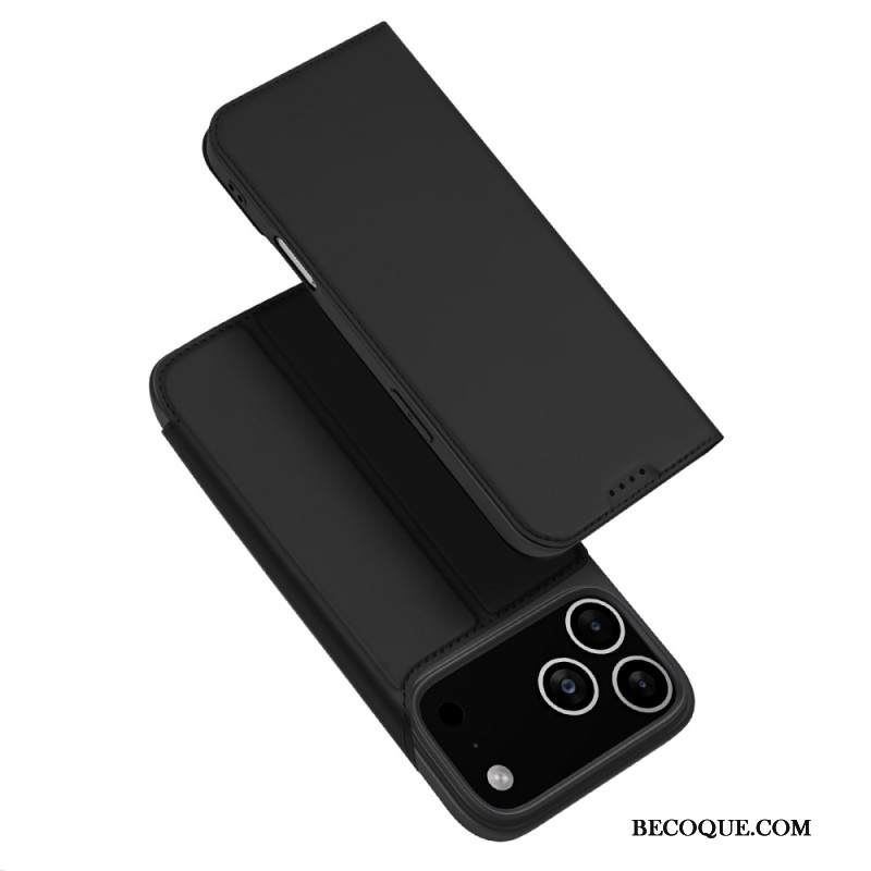 Nahkakotelo iPhone 17 Pro Max Dux Ducis Pro -sarjan Suojakuori