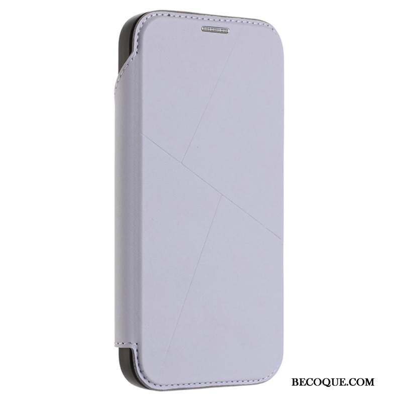 Nahkakotelo iPhone 17 Pro Max Magneettinen Suljin Ja Korttikotelo