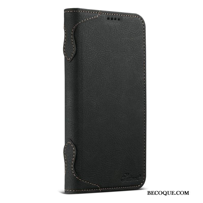 Nahkakotelo iPhone 17 Pro Max Magsafe Premium Vintage -yhteensopiva Suojakuori