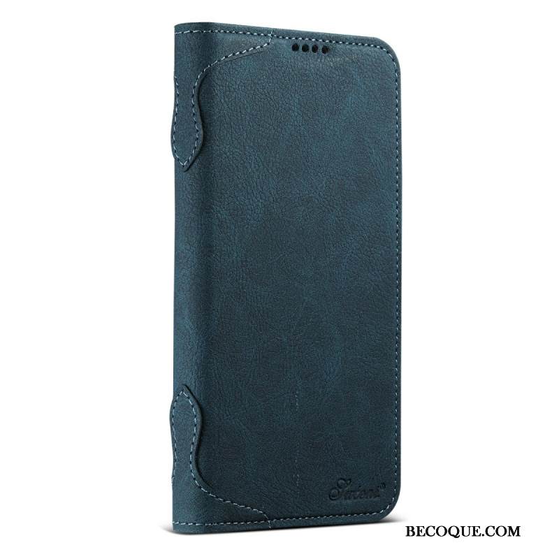 Nahkakotelo iPhone 17 Pro Max Magsafe Premium Vintage -yhteensopiva Suojakuori