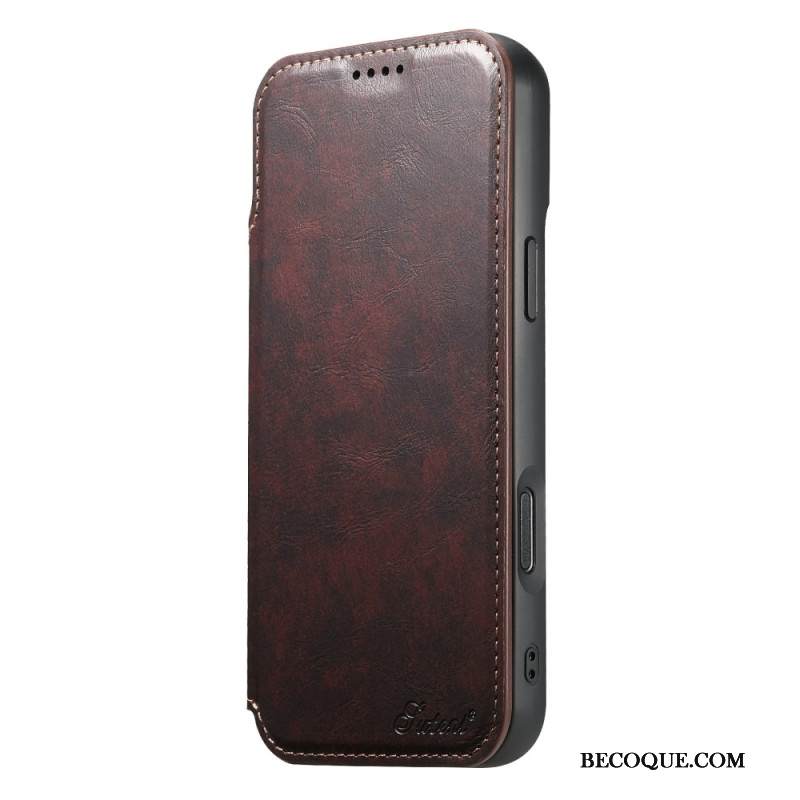 Nahkakotelo iPhone 17 Pro Max Magsafe-yhteensopiva