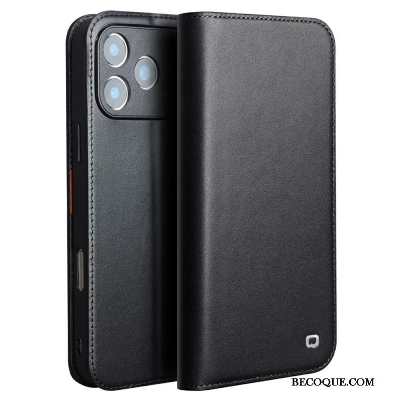 Nahkakotelo iPhone 17 Pro Max Qialino