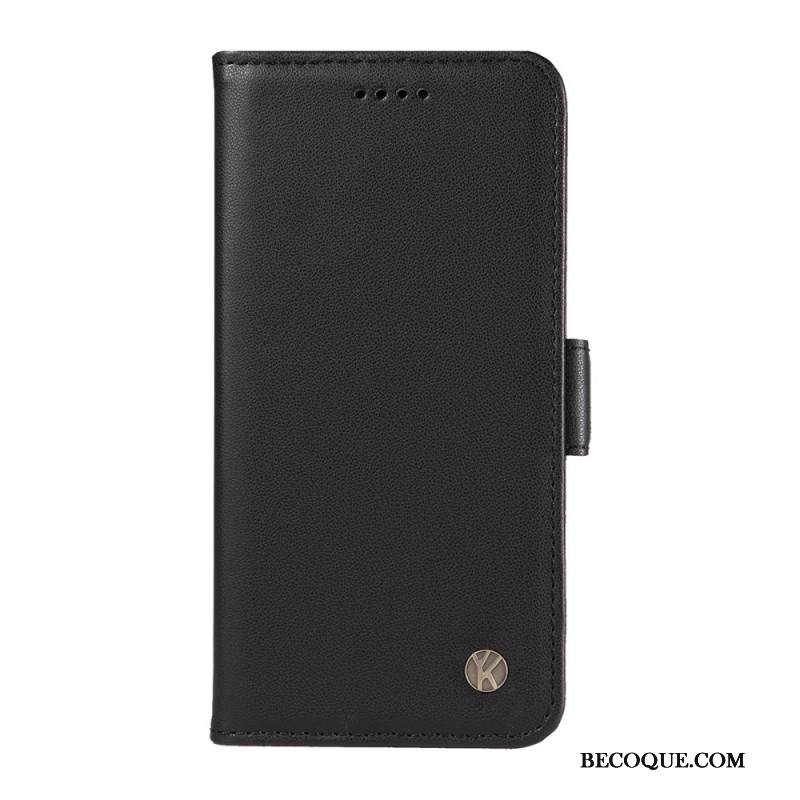 Nahkakotelo iPhone 17 Pro Max Vintage Yikatu