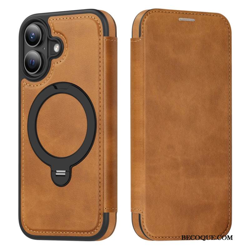 Nahkakotelo iPhone 17 Puhelinkuoret Magsafe-integroitu Rfid-esto