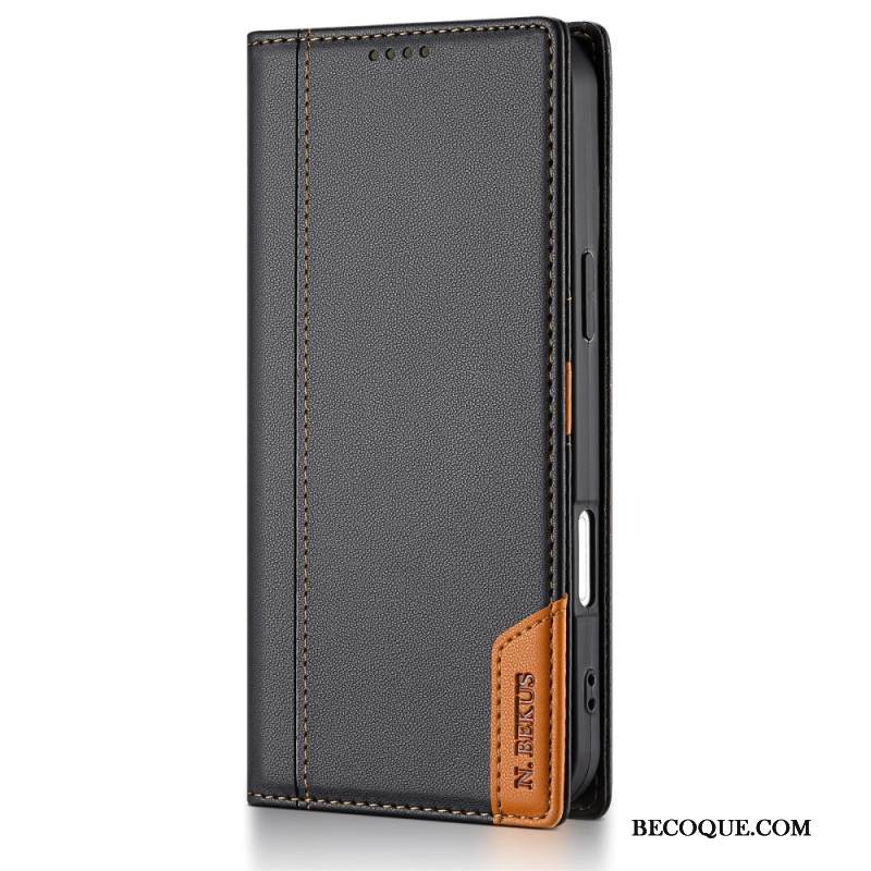 Nahkakotelo iPhone 17 Rfid-esto N.bekus