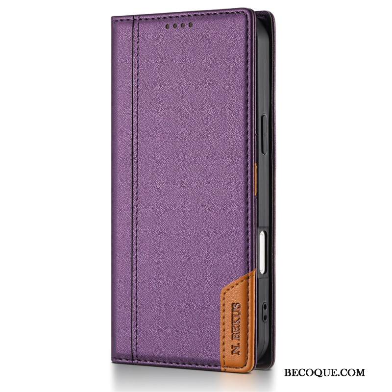 Nahkakotelo iPhone 17 Rfid-esto N.bekus