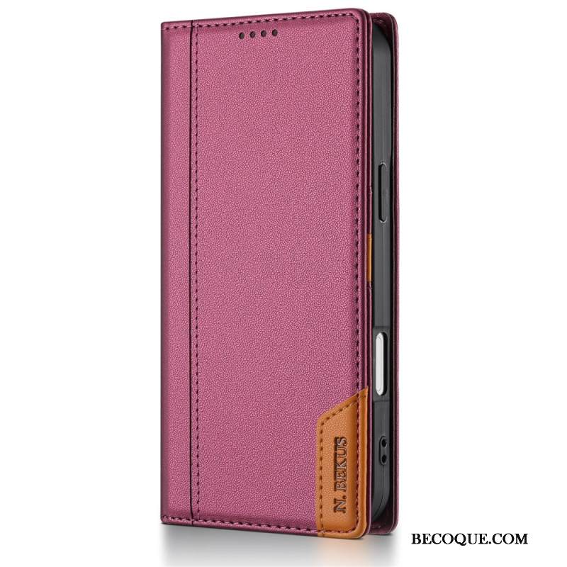 Nahkakotelo iPhone 17 Rfid-esto N.bekus