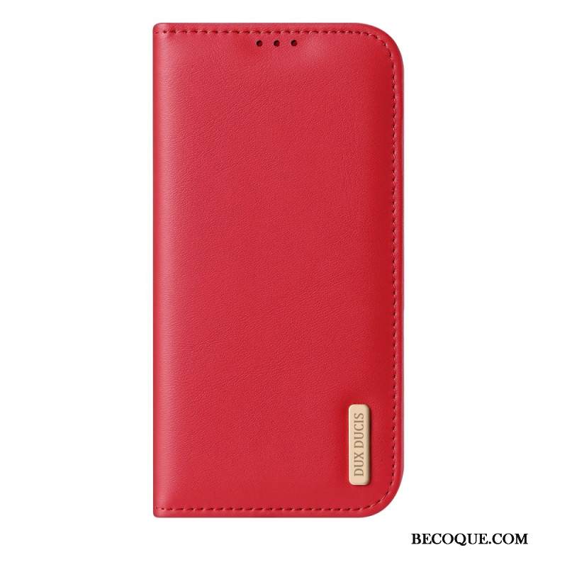 Nahkakotelo iPhone Air Hivo-sarja Dux Duci