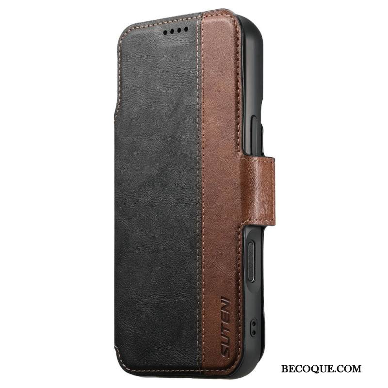 Nahkakotelo iPhone Air Irrotettava Magsafe 2-in-1 -kotelo Suteni