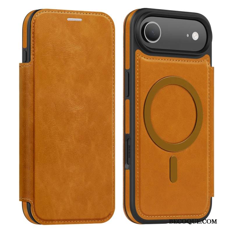 Nahkakotelo iPhone Air Magsafe-yhteensopiva Rfid-korttikotelon Kanssa Suojakuori