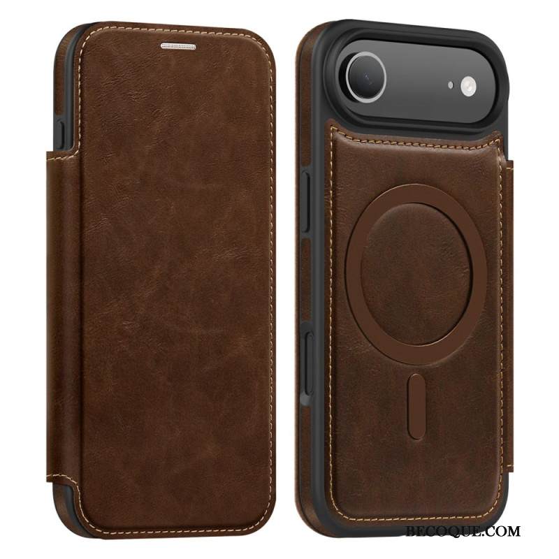 Nahkakotelo iPhone Air Magsafe-yhteensopiva Rfid-korttikotelon Kanssa Suojakuori