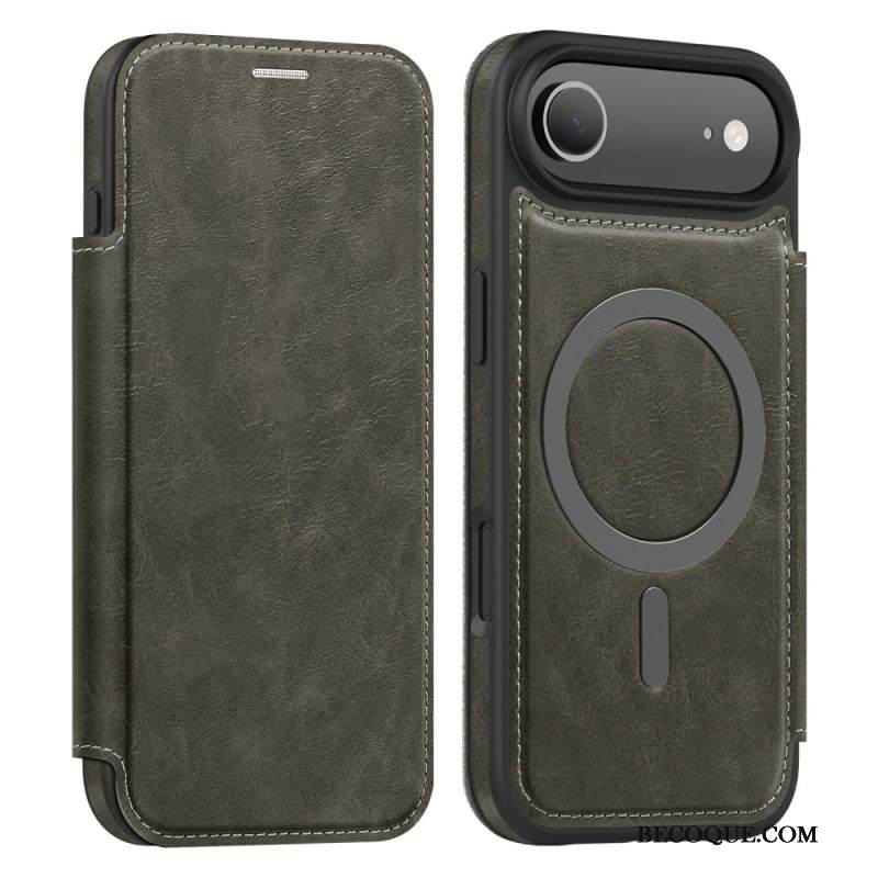 Nahkakotelo iPhone Air Magsafe-yhteensopiva Rfid-korttikotelon Kanssa Suojakuori