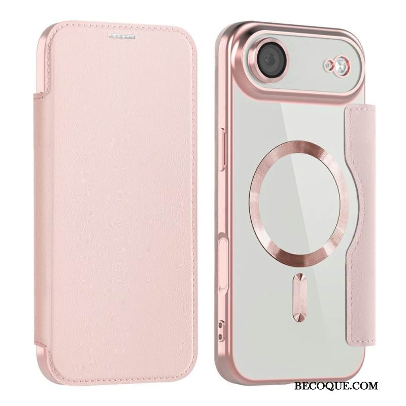 Nahkakotelo iPhone Air Puhelinkuoret Magsafe-yhteensopiva Rfid-eston Kanssa