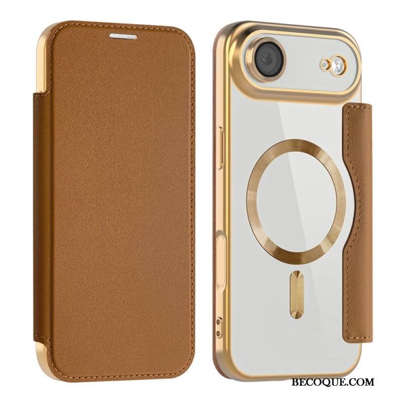 Nahkakotelo iPhone Air Puhelinkuoret Magsafe-yhteensopiva Rfid-eston Kanssa