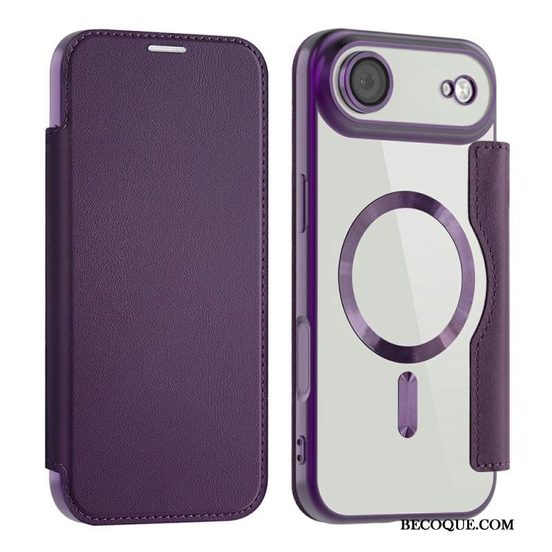 Nahkakotelo iPhone Air Puhelinkuoret Magsafe-yhteensopiva Rfid-eston Kanssa