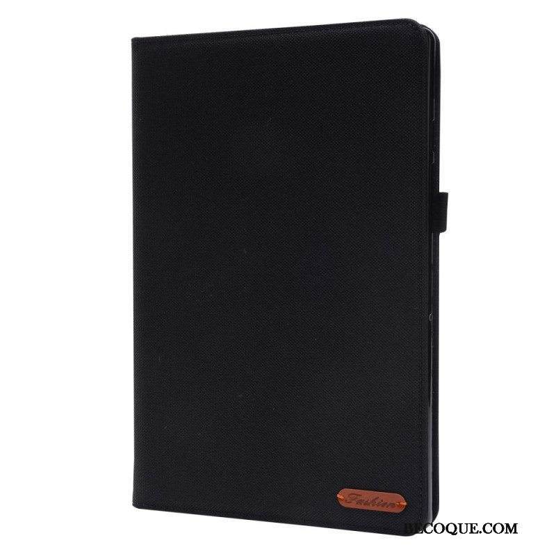 Nahkakuori Samsung Galaxy Tab A8 (2021) Kudottu Rakenne