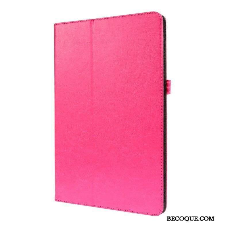 Nahkakuori Samsung Galaxy Tab S8 Plus / Tab S7 Plus 2 Tekonahkainen Ikkunaluukku