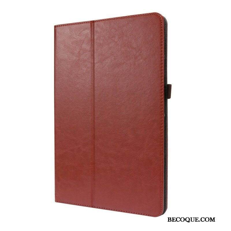 Nahkakuori Samsung Galaxy Tab S8 Plus / Tab S7 Plus 2 Tekonahkainen Ikkunaluukku