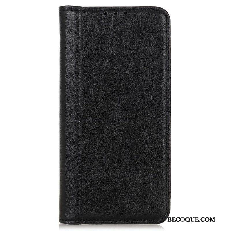 Puhelinkuoret Moto G51 5G Kotelot Flip Elegance Haljattu Litsi Nahka