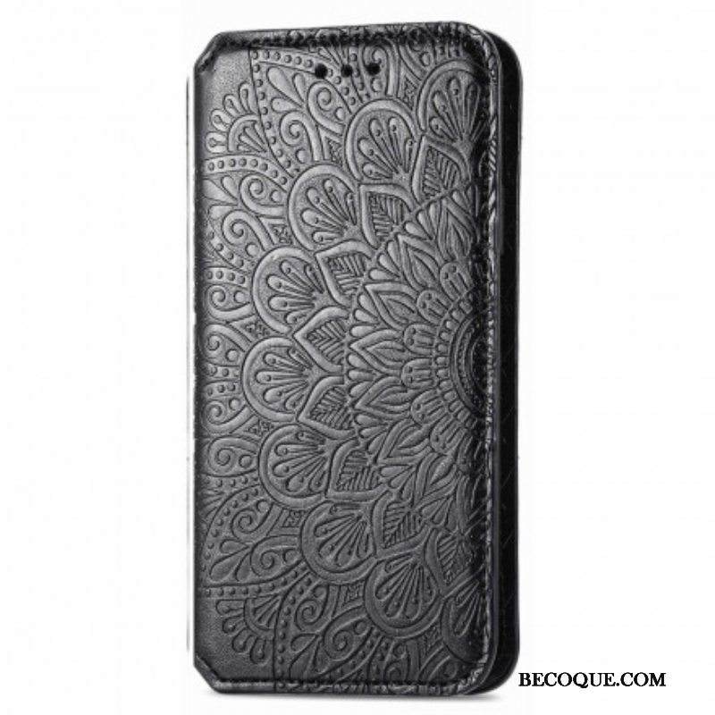 Puhelinkuoret Motorola Edge 20 Pro Kotelot Flip Mandala