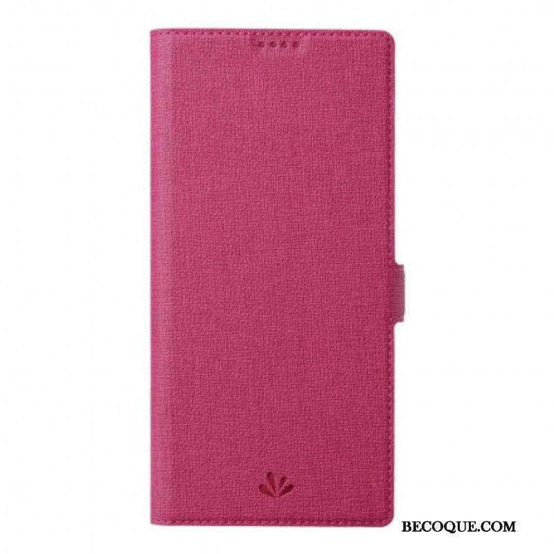 Puhelinkuoret Motorola Edge 20 Pro Kotelot Flip Teksturoitu Vili