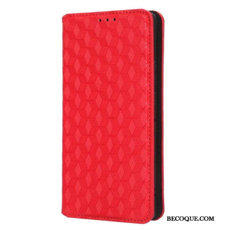 Puhelinkuoret Motorola Edge 40 Pro Kotelot Flip 3d Kuvio