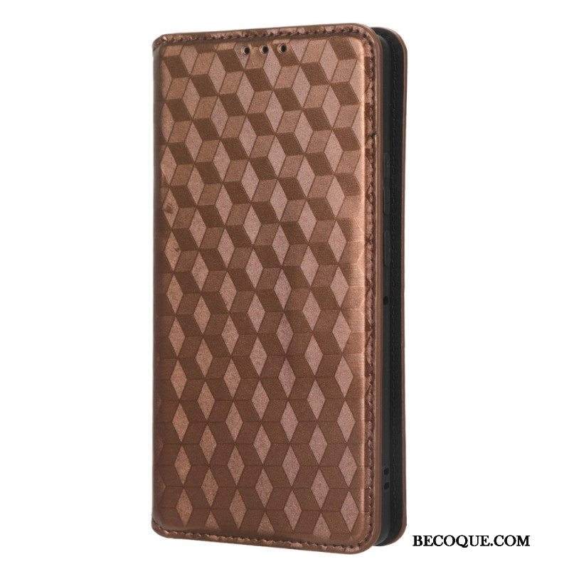 Puhelinkuoret Motorola Edge 40 Pro Kotelot Flip 3d Kuvio