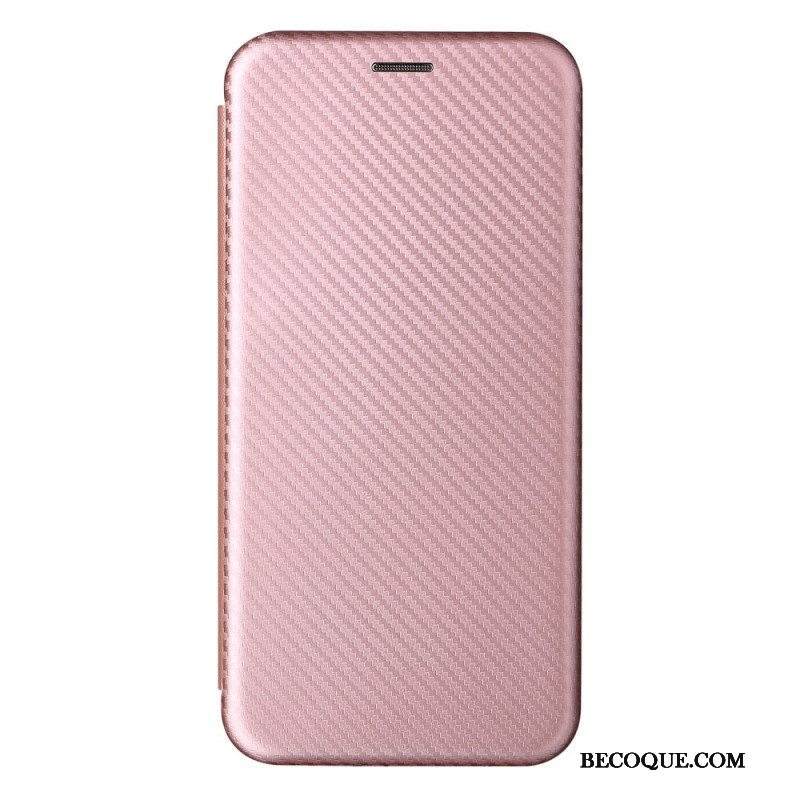 Puhelinkuoret Samsung Galaxy A13 5G / A04s Kotelot Flip Hiilikuitu