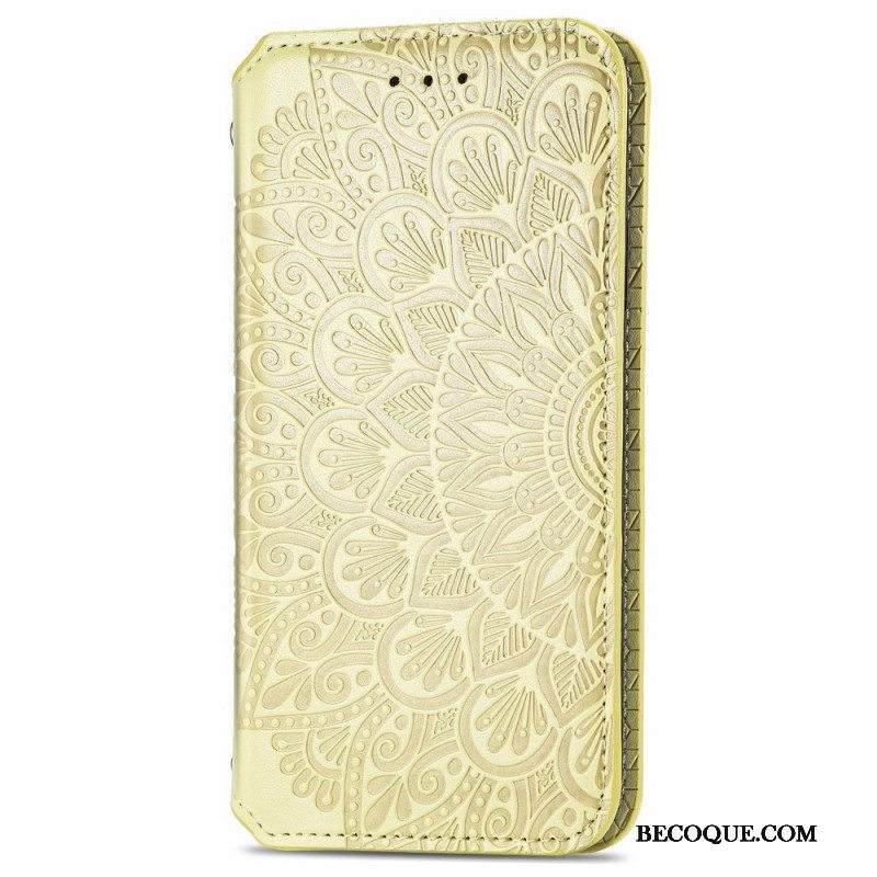 Puhelinkuoret Samsung Galaxy A13 5G / A04s Kotelot Flip Mandala